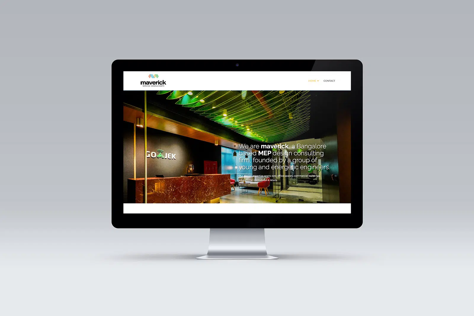 Maverick Logo Website by Studio Exalt