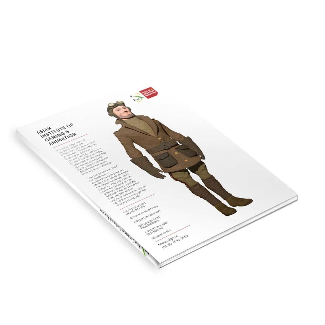 AIGA Animation Studio Design Brochure