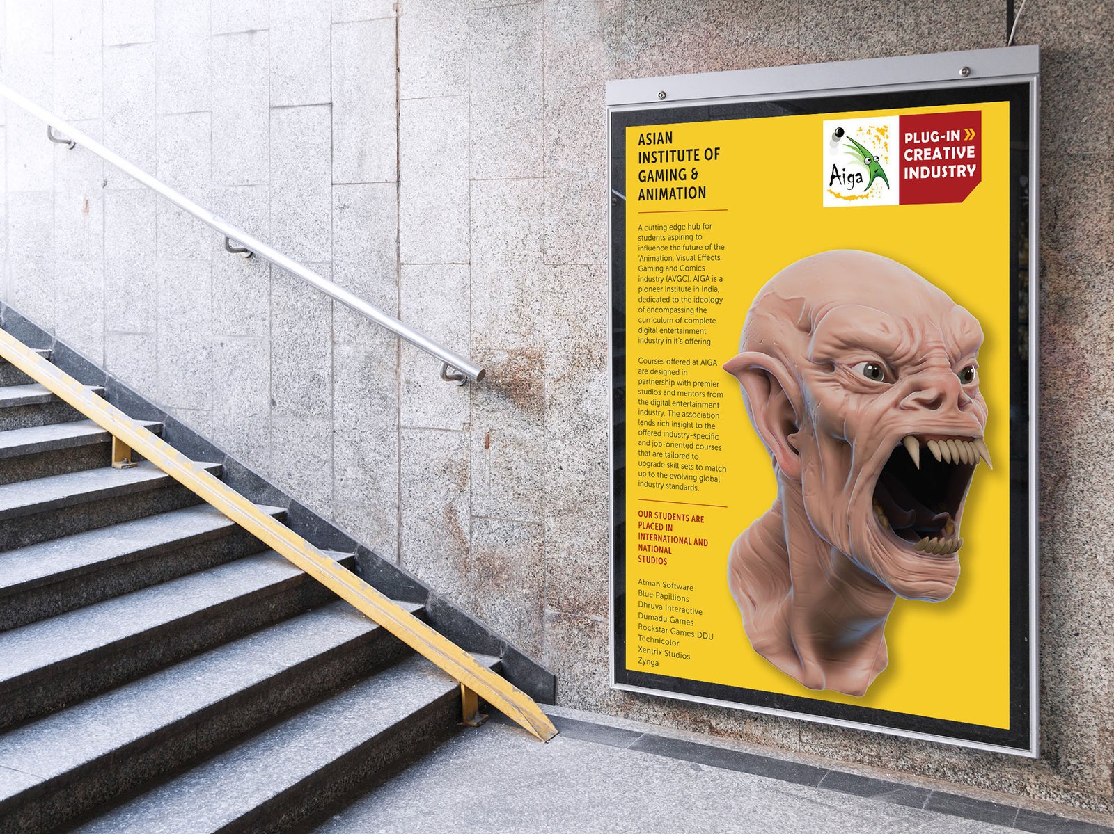 AIGA Animation Studio Poster