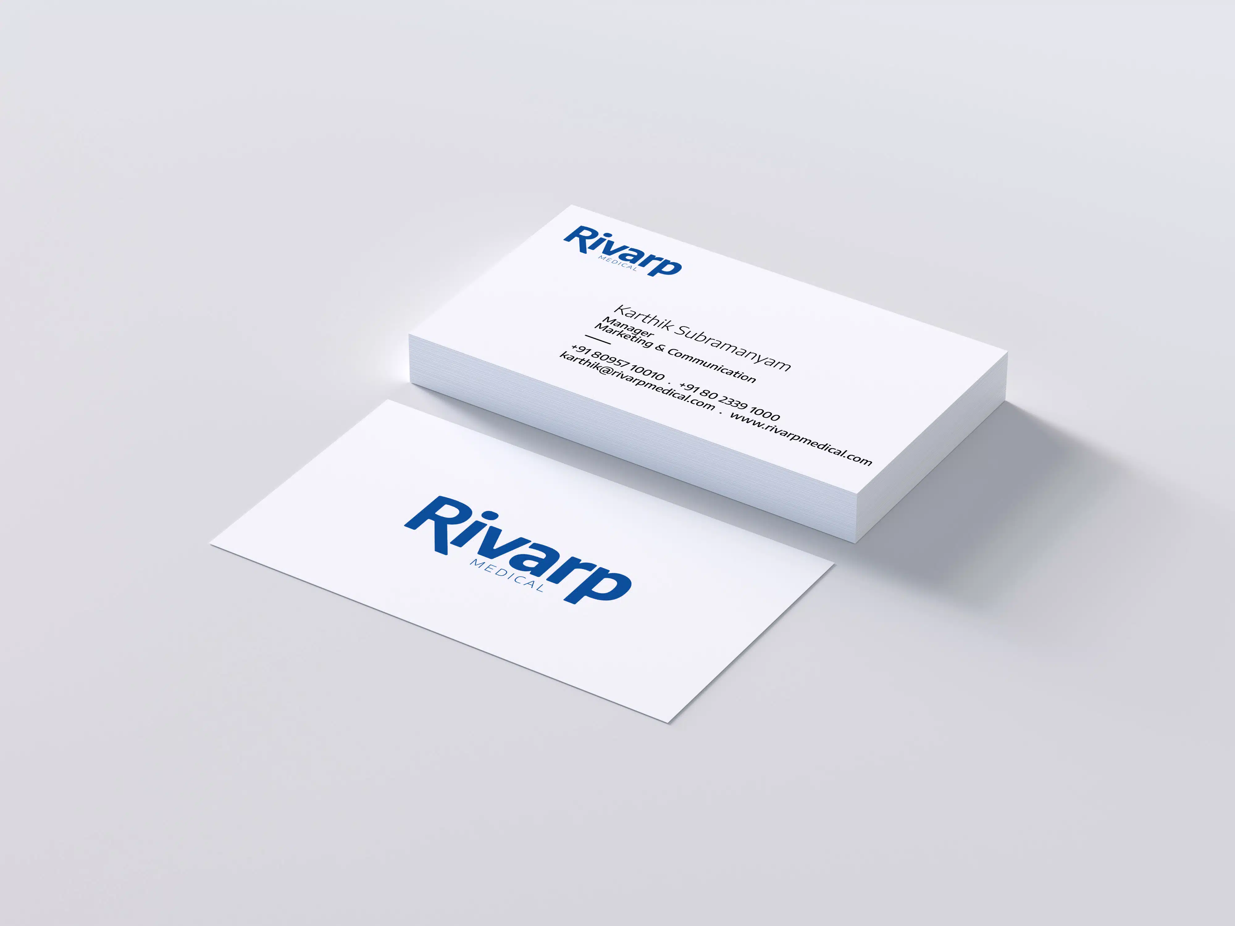 Rivarp Medical Logo Design By Studio Exalt